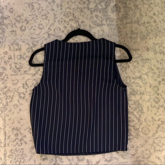 Babaton Murphy Blouse - Pinstripe - Picture 4 of 5